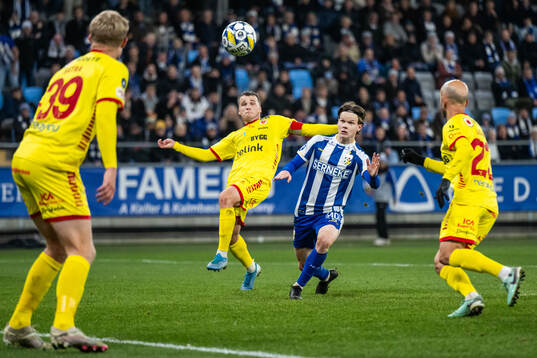IFK Göteborgs Kolbeinn Thordarson gör 1-0