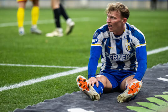 IFK Göteborgs Laurs Skjellerup deppar