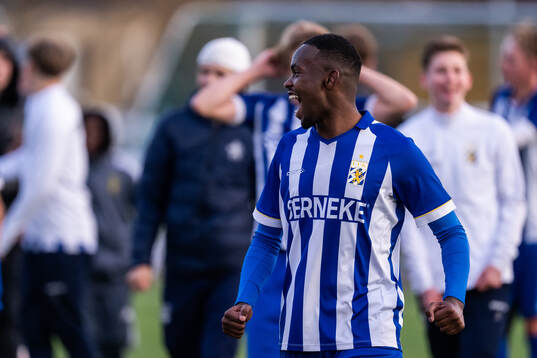 IFK Göteborgs Mahamed Abdi Abdikani jublar