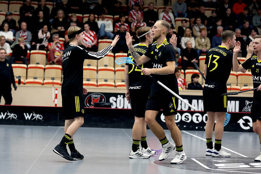 AIK's Linus Hellqvist jublar
