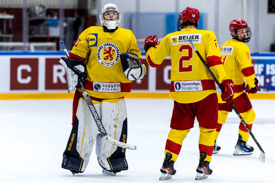 Smålands målvakt Carl Johnsson