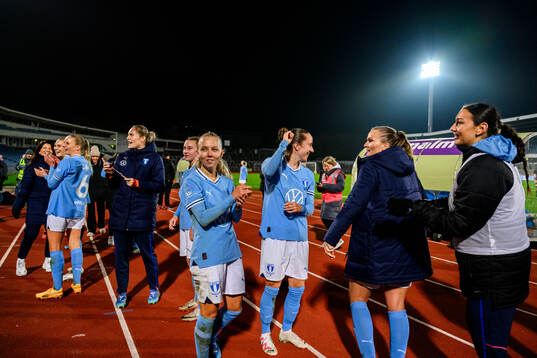 Malmö FFs Nathalie Hoff Persson jublar