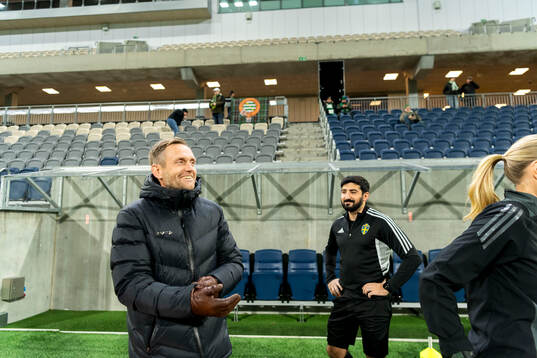 Hammarbys tränare Martin Sjögren