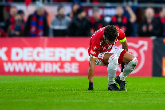 Degerfors Bernardo Gil Coutinho Morgado har ont