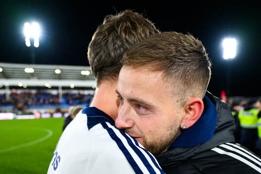 Östers Petar Petrovic jublar över avancemanget till