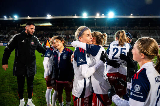 Rosengårds Olivia Schough jublar