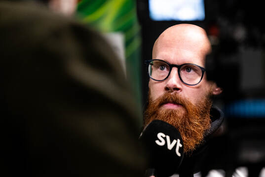 Landskronas tränare Max Mölder