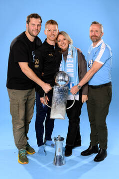 Malmö FFs Anders Christiansen med familj