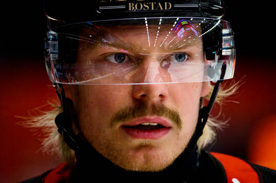 Örebros Christopher Mastomäki med mustasch