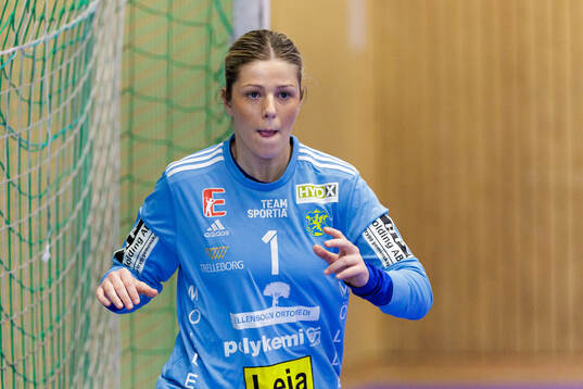 Ystads IFs målvakt Hanna Popaja