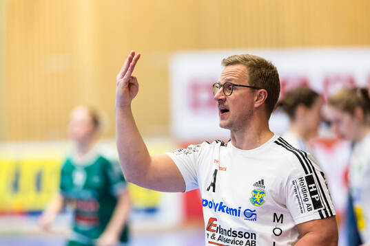 Ystads IFs huvudtränare Konrad Rasmussen