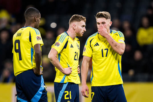 Alexander Isak, Dejan Kulusevski, and Viktor Gyökeres of