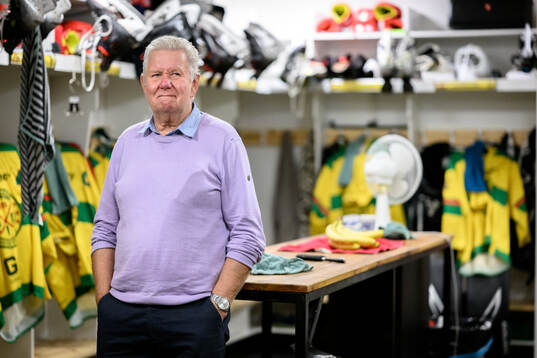 s ordförande Hans-Göran Svensson i A-lagets