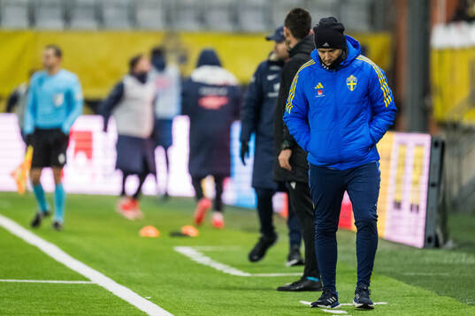 Head coach Andreas Pettersson of Sweden