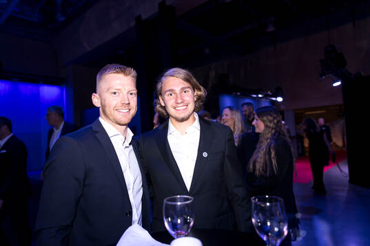 Anders Christiansen och Sebastian Nanasi