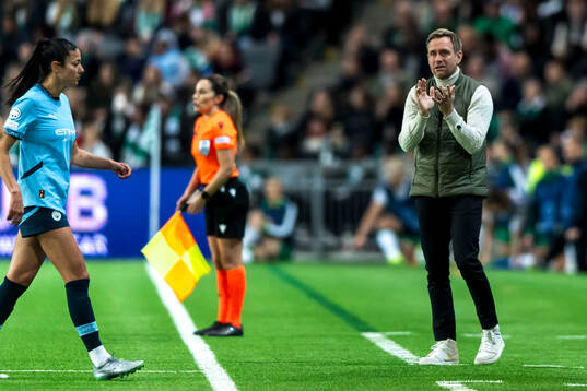 Head coach Martin Sjögren of Hammarby