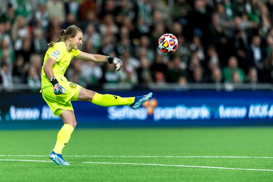 Goalkeeper Anna Tamminen of Hammarby