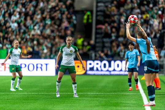 Julie Blakstad of Hammarby