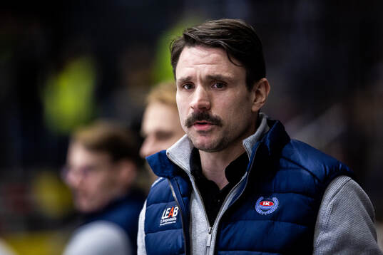 Oskarshamns tränare Albin Blomqvist