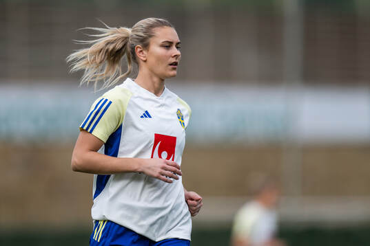 Amanda Nildén of the Swedish women's national football team