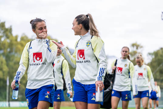 Julia Zigiotti Olme and Johanna Rytting Kaneryd of the