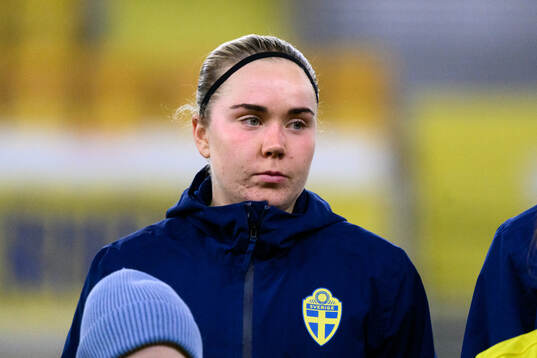 goalkeeper Sofia Hjern of Sweden at lineup