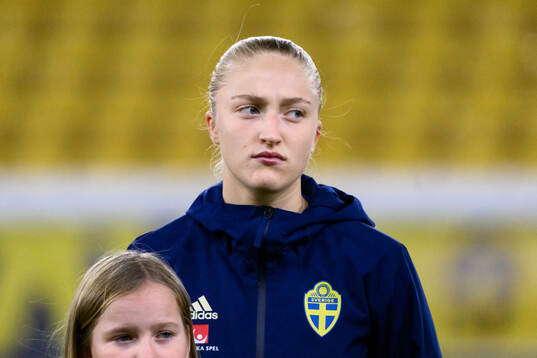 Wilma Leidhammar of Sweden at lineup