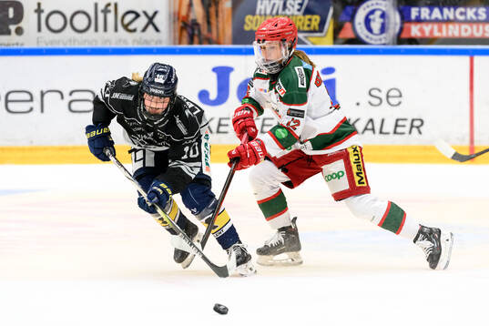 HV71s Tea Løkke Nyberg och Modos Ebba Berglund