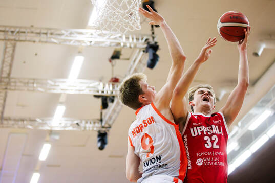 Umeås Isak Andersson och Uppsalas Marcus Stålberg