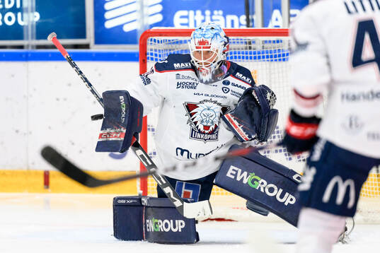 Linköpings målvakt Christian Heljanko