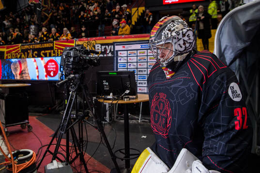 Brynäs målvakt Ludvig Persson