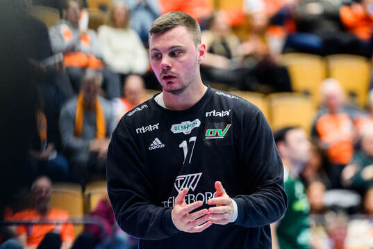 OV Helsingborgs målvakt Michael Andersson deppar
