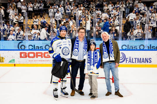 Leksands Justin Glenn Kloos utsedd till matchens lirare