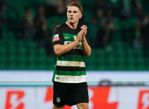 Viktor Gyokeres of Sporting CP at the end of the Liga