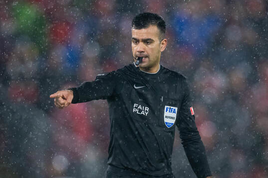 Referee Rohit Saggi