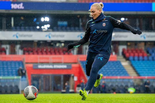 Cathinka Tandberg of the Norwegian women's national