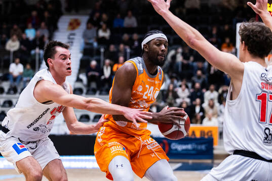 Uppsalas Olle Stümer och Norrköpings Keenon Cole