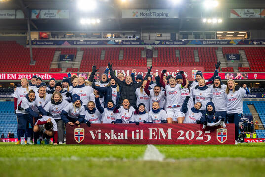 Bläddra bland fler bilder av Football, UEFA Women's Euro Qualifier, play-off, Norway - Northern Ireland