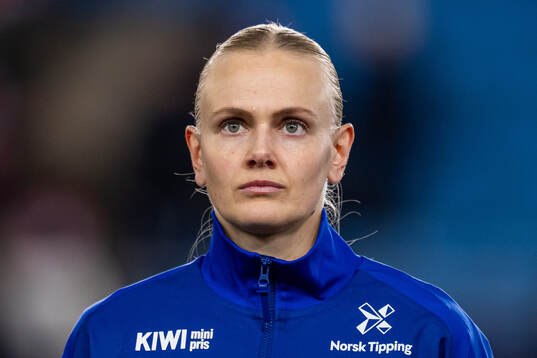 Karina Sævik of Norway line up