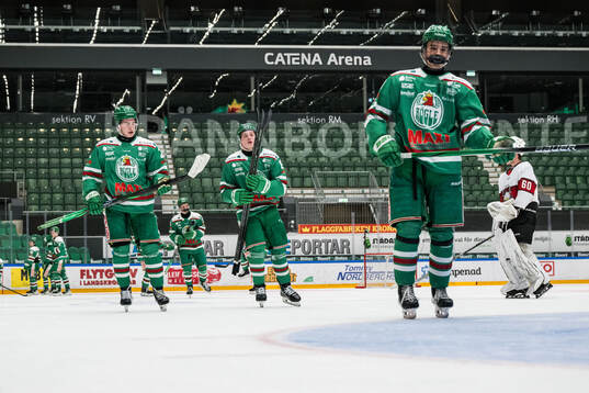 Rögles Isak Norlin och Eric Burger deppar