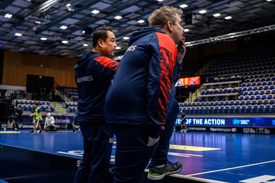 Head coach Noel Alm Johansson