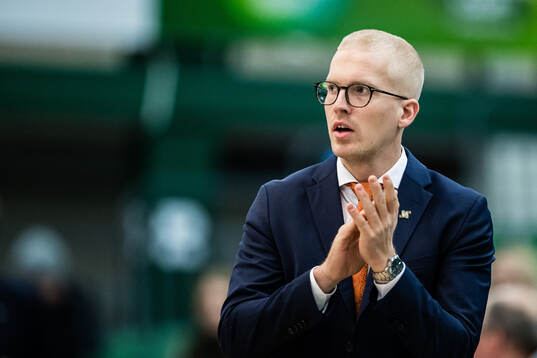 Norrköpings assisterande tränare Johs Andersen