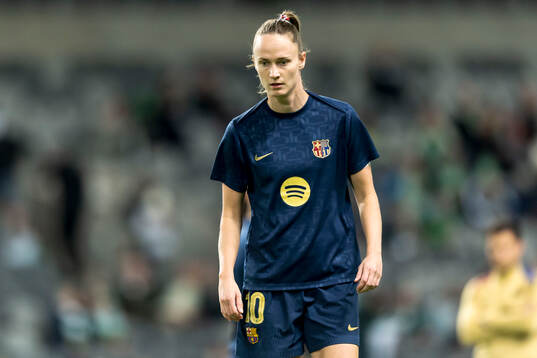 Caroline Graham Hansen of Barcelona