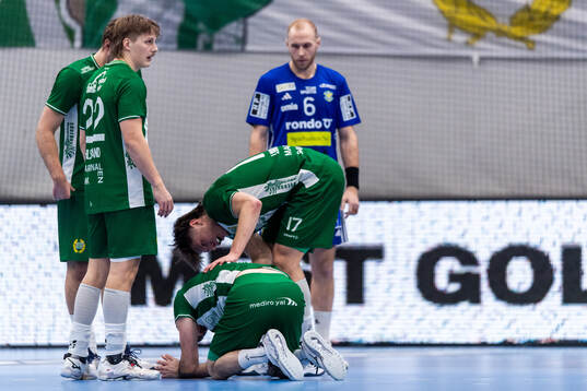 Hammarbys Josef Pujol har ont