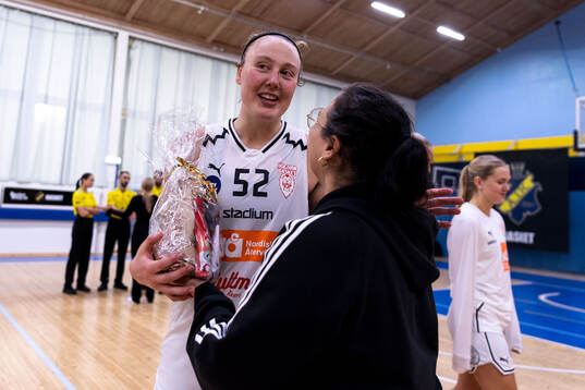 Högsbos Jessica Kelliher jublar