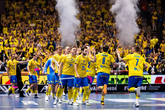 Albin Sjögren, Hampus Ahren, Malte Lundmark and Rasmus