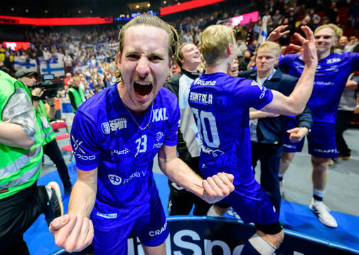 Bläddra bland fler bilder av Floorball, Men's World Championship 2024, Final, Sweden - Finland