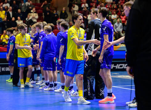 Emil Johansson of Sweden looks dejected
