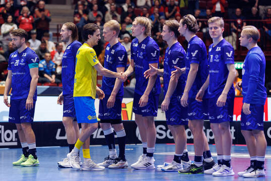 Emil Johansson of Sweden looks dejected