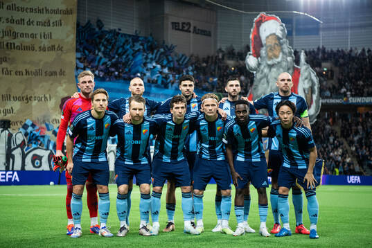The starting eleven of Djurgården